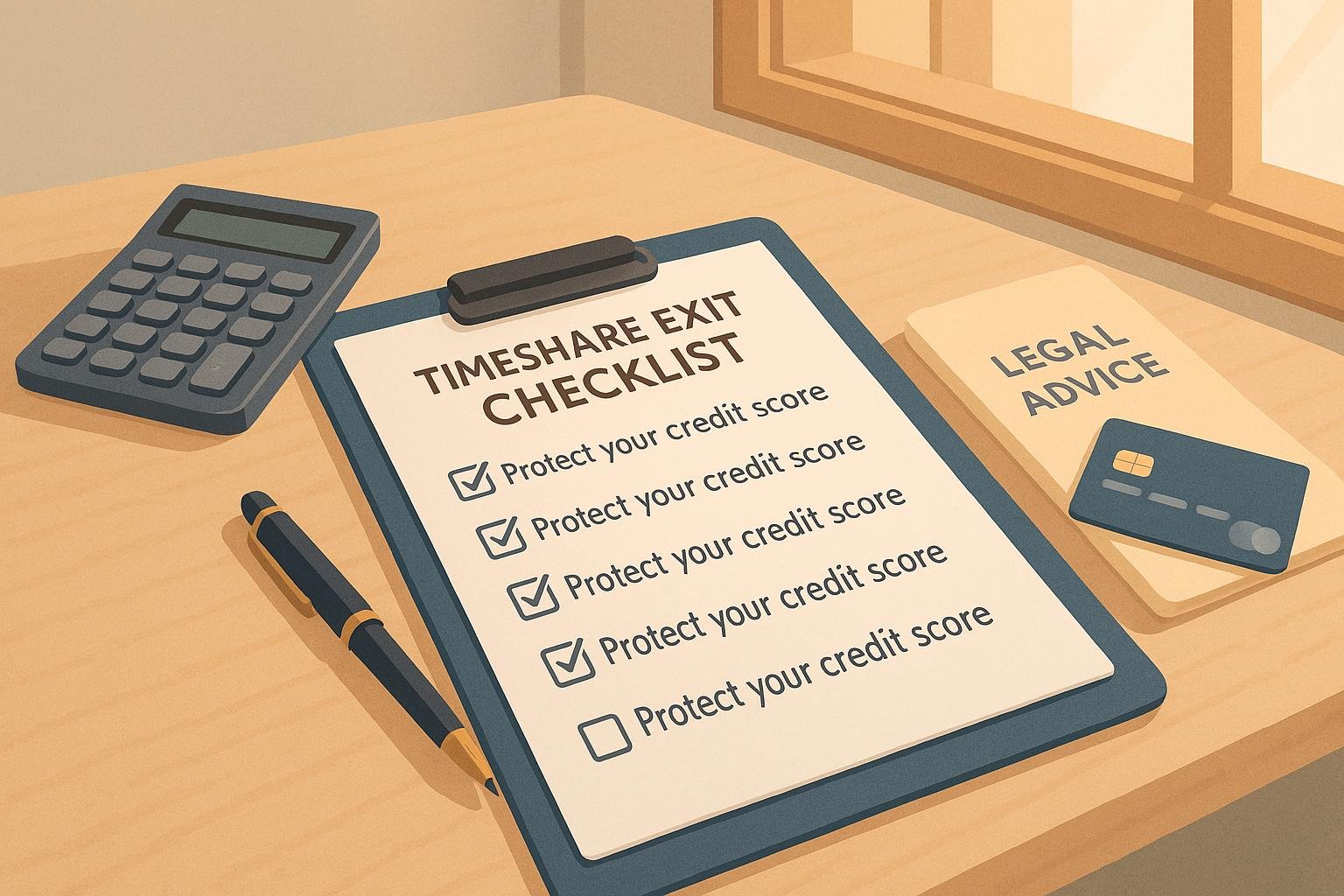 How to Exit a Timeshare Without Damaging Your Credit