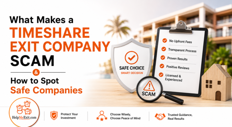 What Makes a Timeshare Exit Company Scam & How to Spot Safe Companies